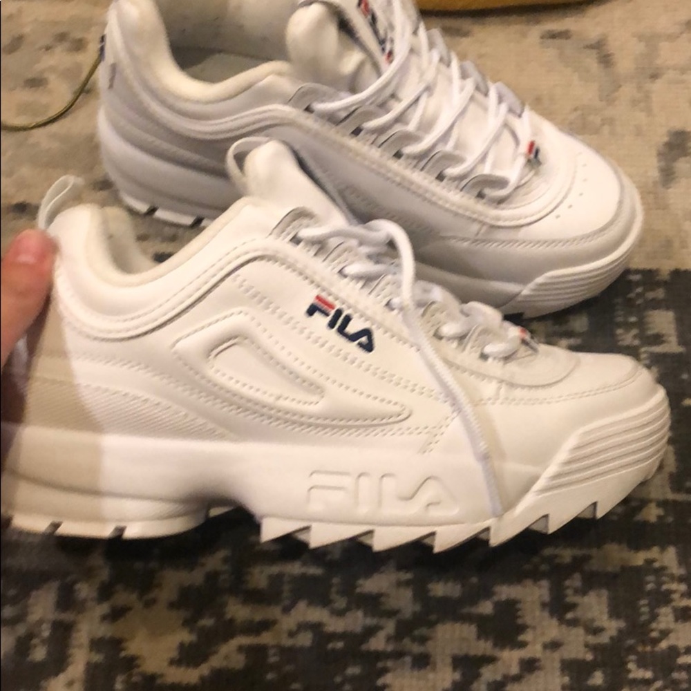 FILA white sneakers